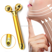 3D Face Massager Roller Electric Sonic Energy Beauty Bar and V Shape Face Massager Anti-Aging Instant Face Lift Skin Tightening